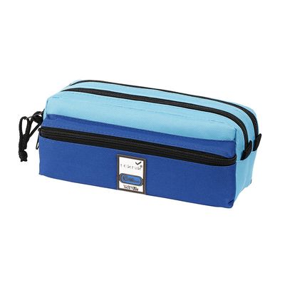 Trousse rectangulaire Teknik 4+ - 4 compartiments - 4 coloris disponibles - Viquel