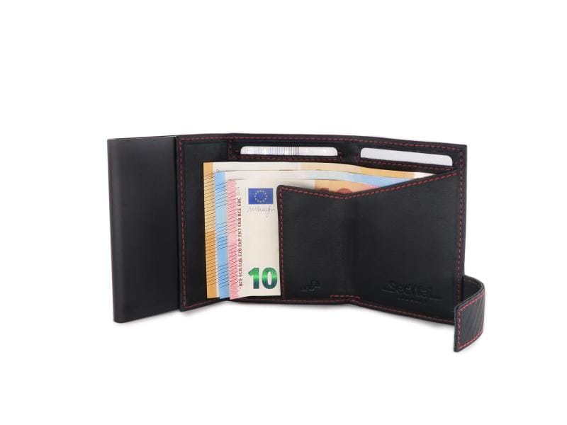SecWal Portemonnaie SecWal 2 Kartenetui mit RFID Schutz