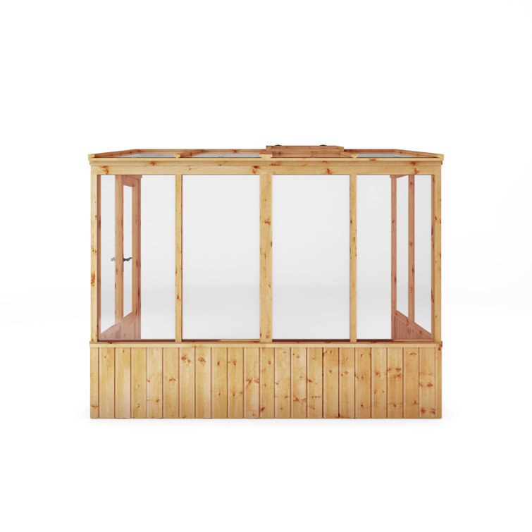 Mercia 8 x 4ft Premium Lean Too Greenhouse