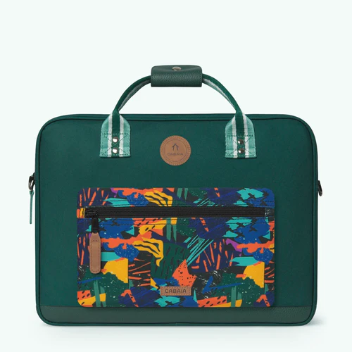 Sac ordinateur Lima vert