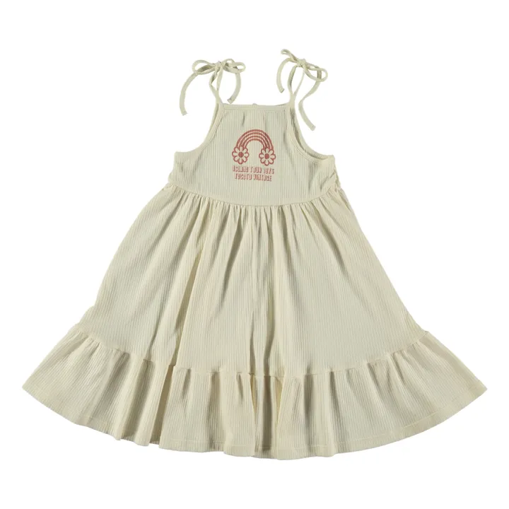 Tocoto Vintage Robe Côtelée | Ecru