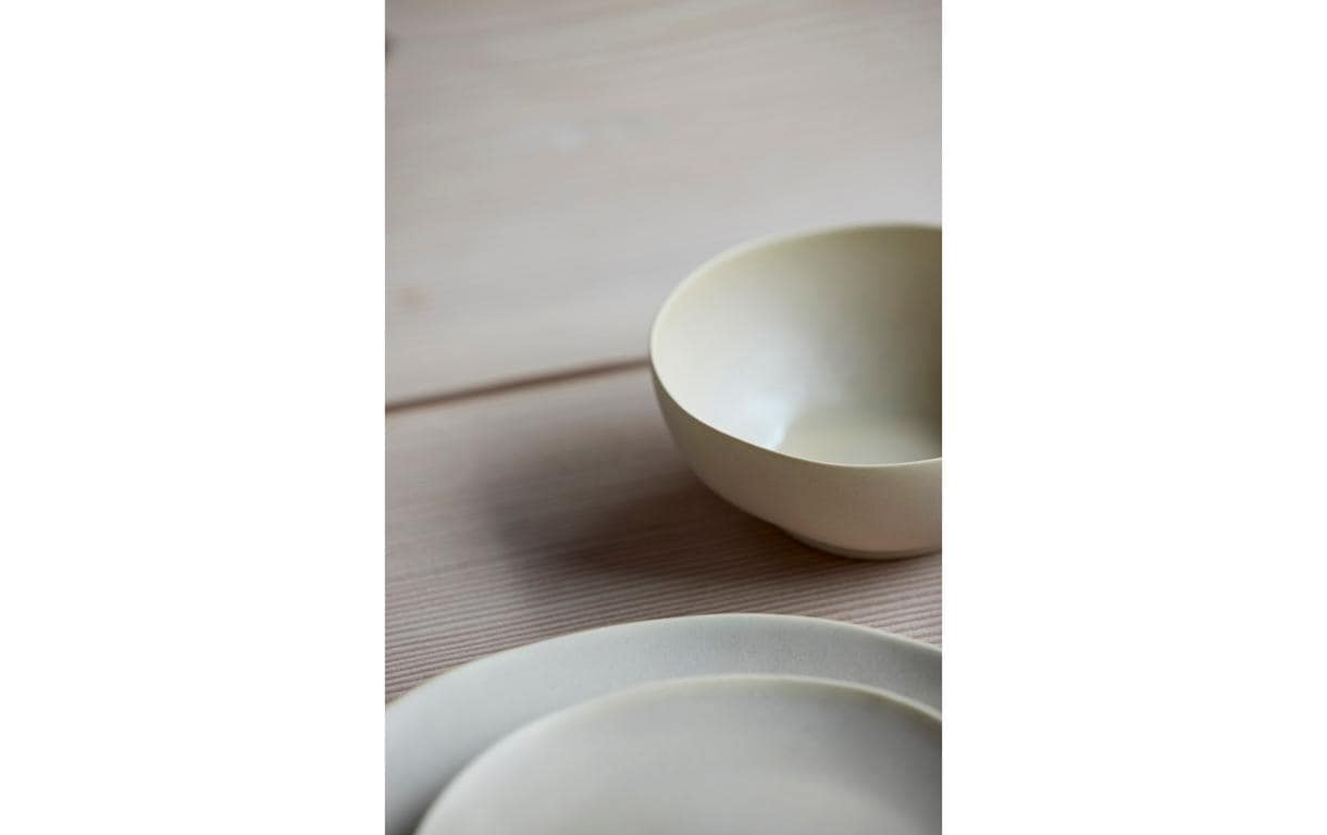 Schale Shoku 15 cm, 6 Stück, Beige<br>Schalen-Set aus Steinzeug