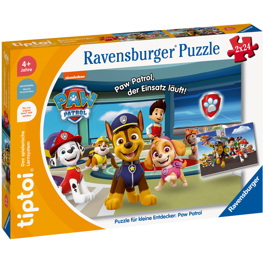 Ravensburger tiptoi® Puzzle für kleine Entdecker: Paw Patrol