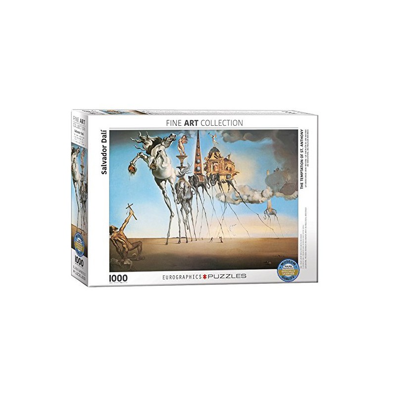 Puzzle 1000 pièces : Salvador Dali - La Tentation de Saint-Antoine