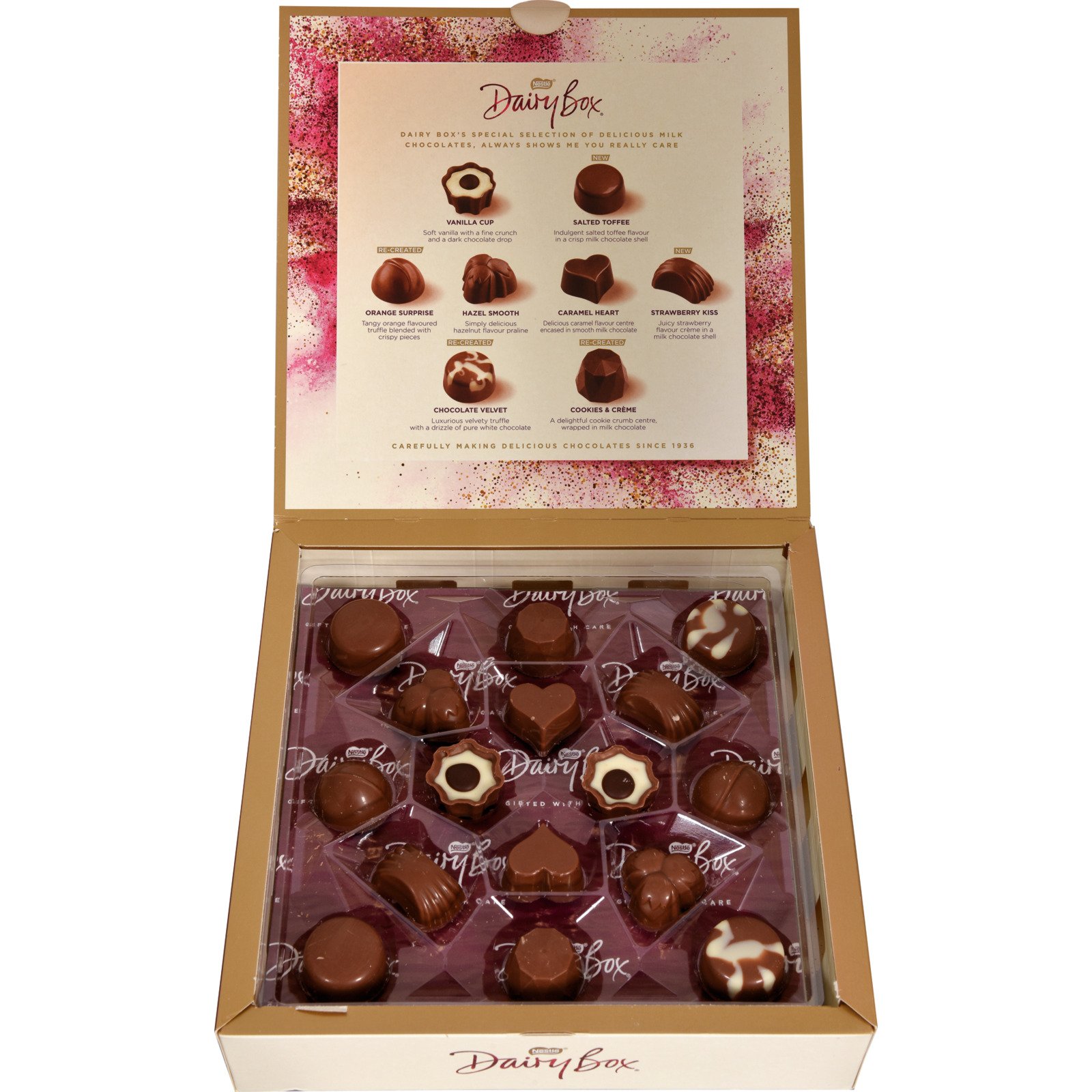 Nestlé Dairy Box Pralinen 326g