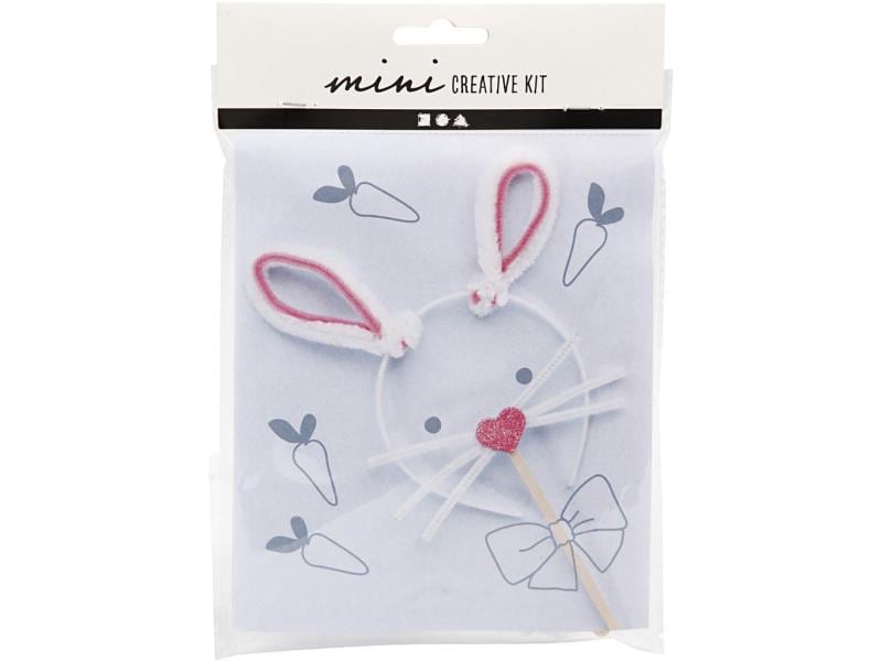 Creativ Company Bastelset Mini Haarreif 1 Stück Kreativset zu Ostern oder als Geschenk fürs Osternest