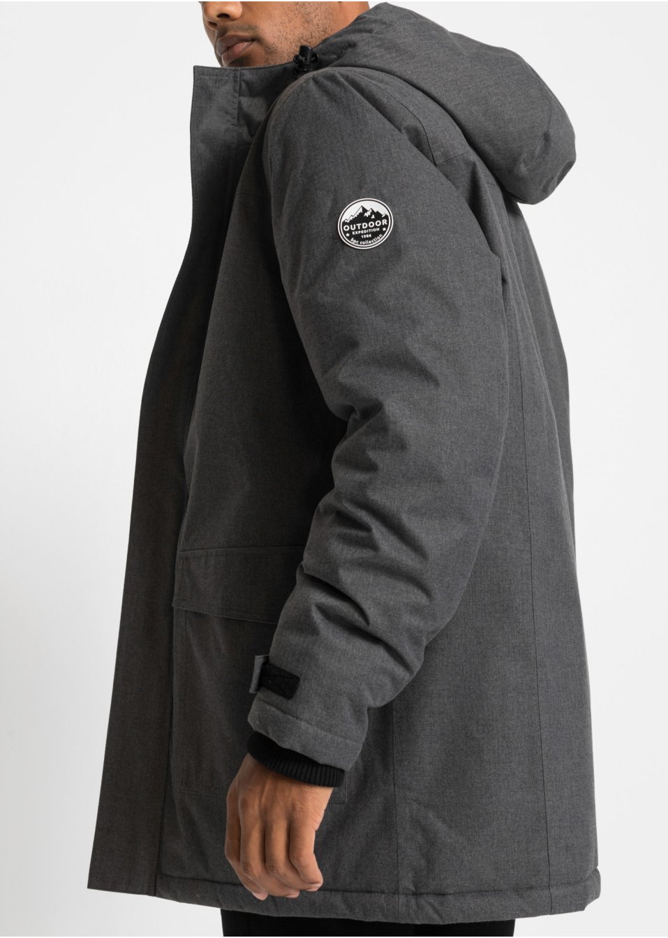 Parka fonctionnelle outdoor avec polaire peluche