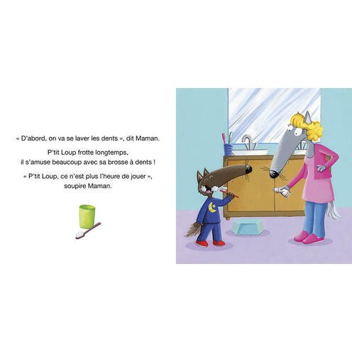 P'tit Loup ne veut pas dormir - AUZOU EDITIONS