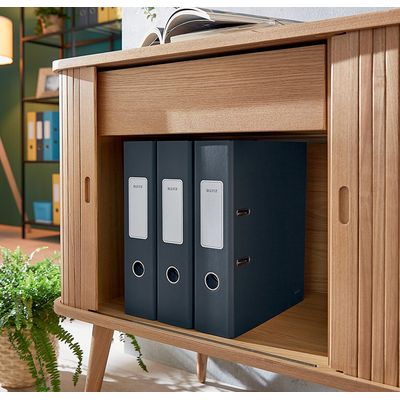 Leitz 180° Cosy - Classeur à levier - Dos 80 mm - A4 - gris