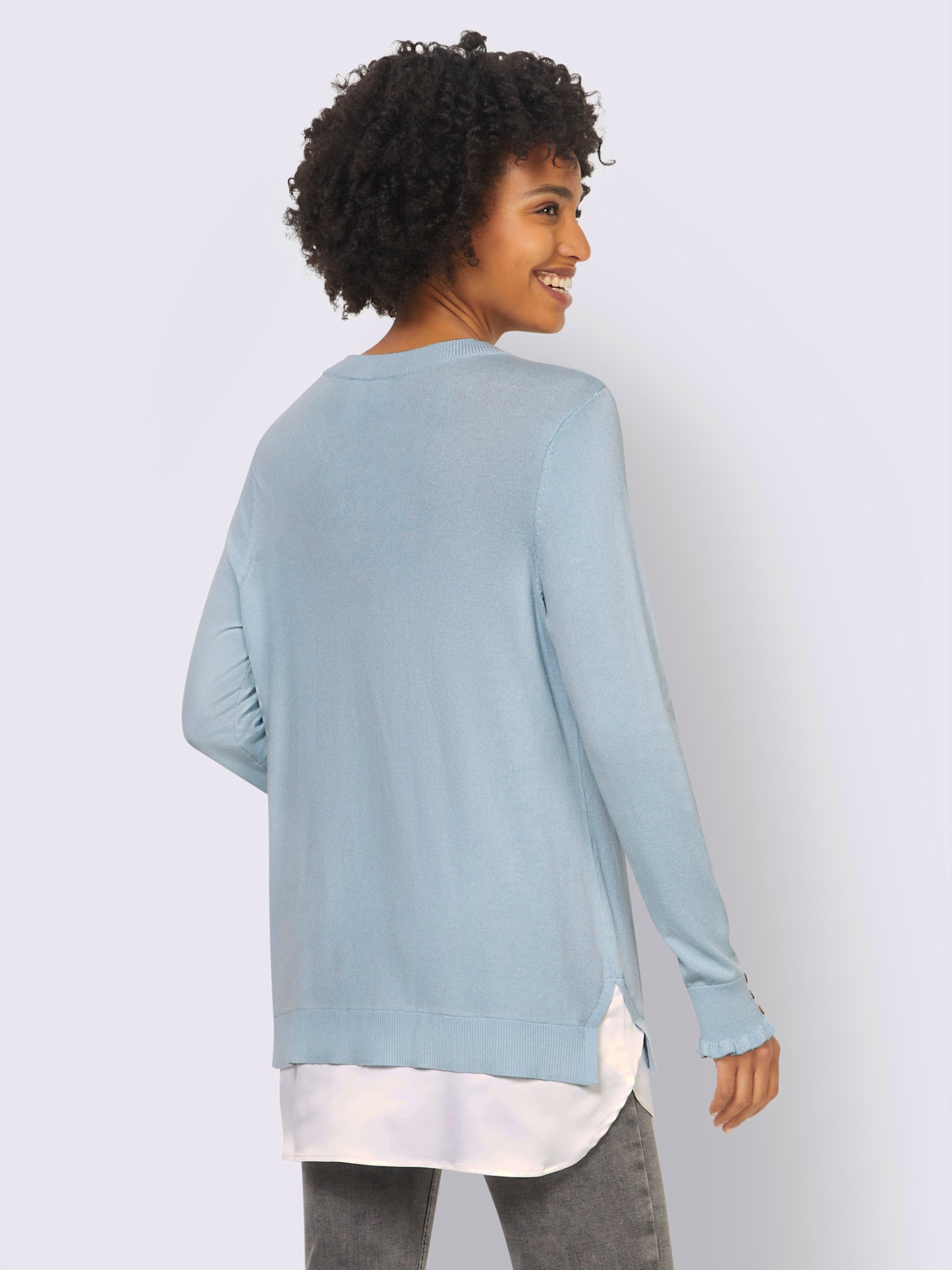 Pull deux coloris tendance