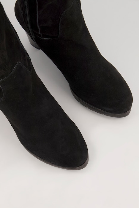 Overknee-Stiefel, XXL-Schaft, Reißverschluss, Weite H