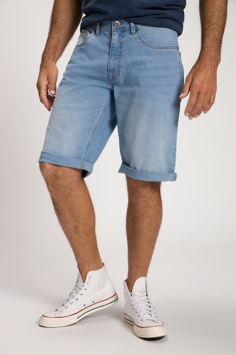 Bermuda, Denim, 5-Pocket, Stretch, Regular Fit