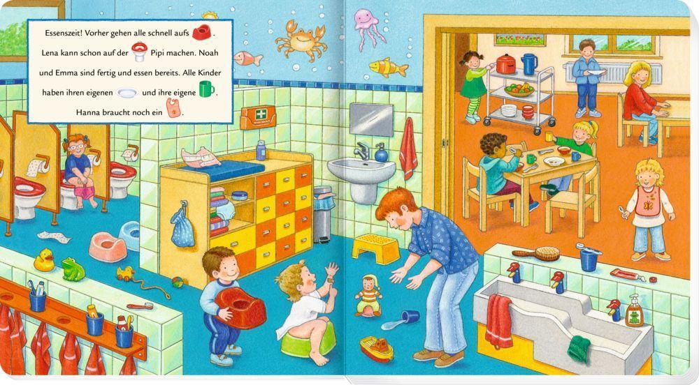 Meine ersten Wimmelbilder - Im Kindergarten