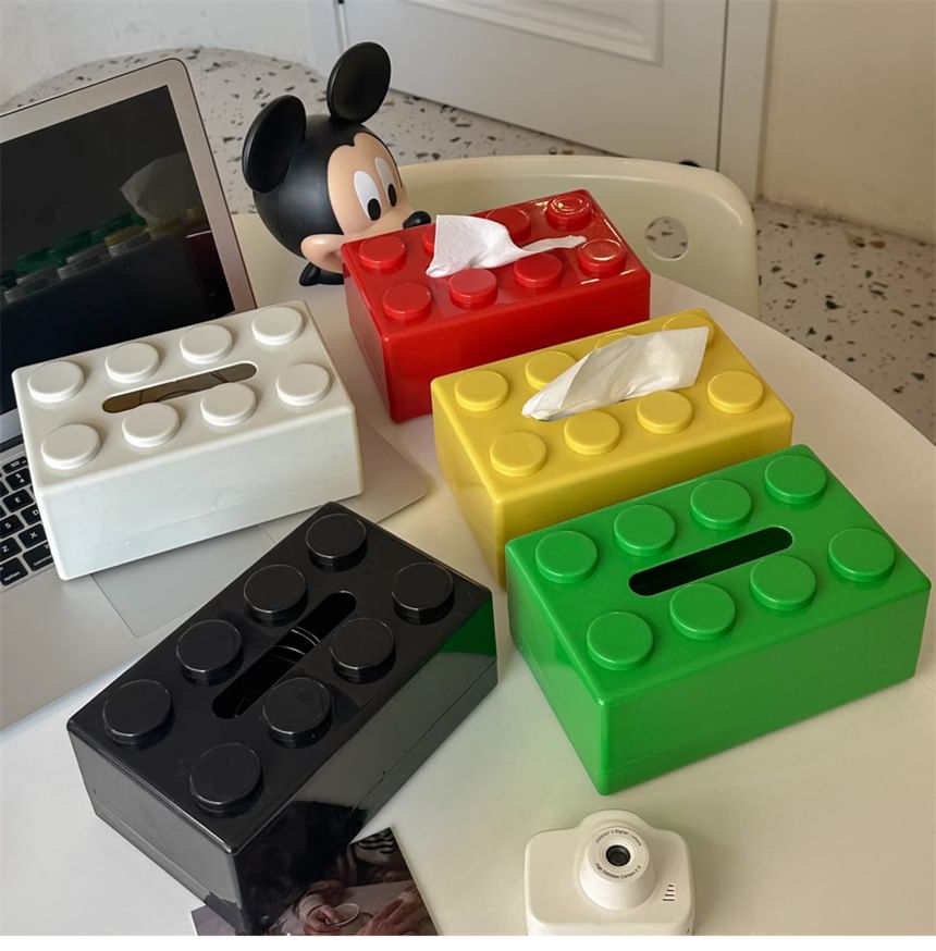 Minbrogy - Speelgoedblok Plastic Tissue Box