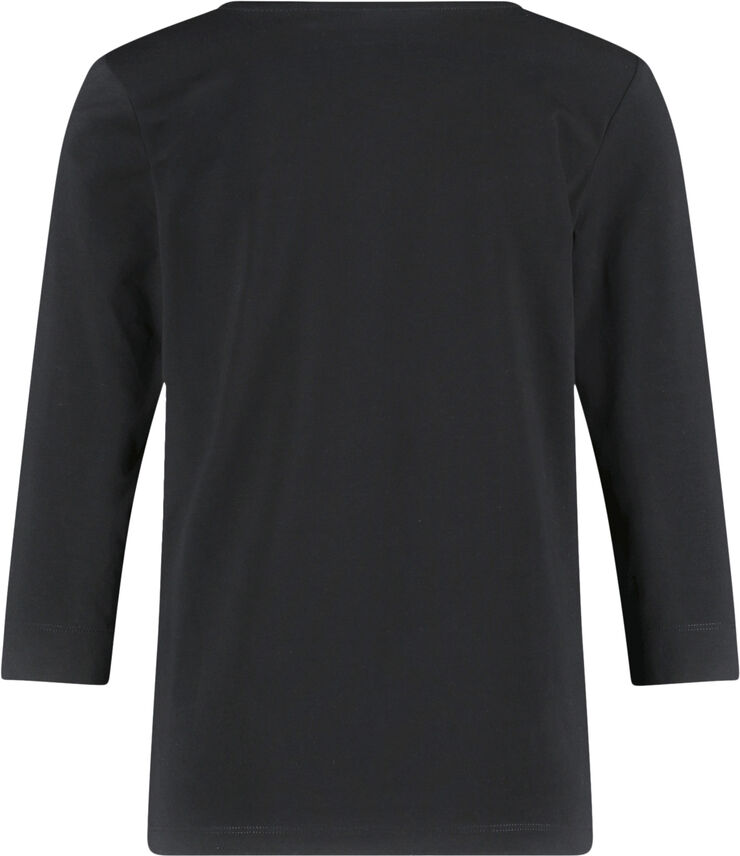 Gerry Weber T-SHIRT 3/4 SLEEVE Black