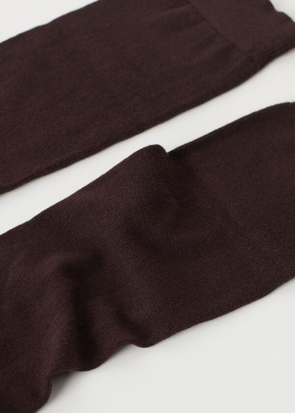Meias compridas com cashmere
