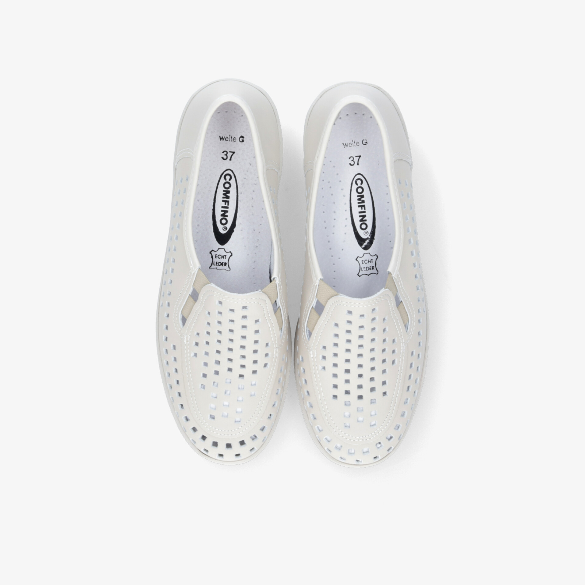 COMFINO Damen Slipper beige