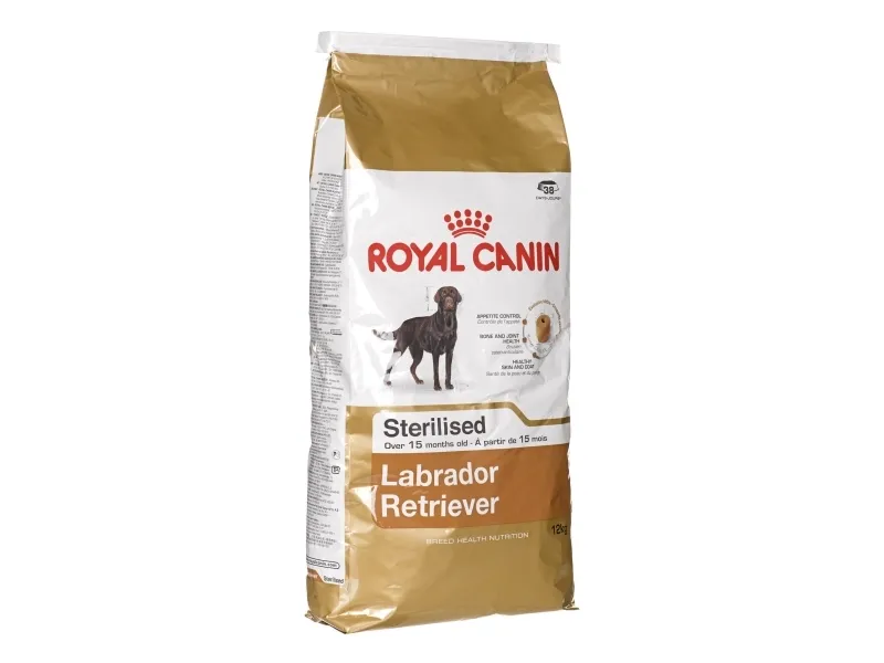 Royal Canin Labrador Retriever Sterilised, Adult, Fjerkræ, Ris, 12 kg