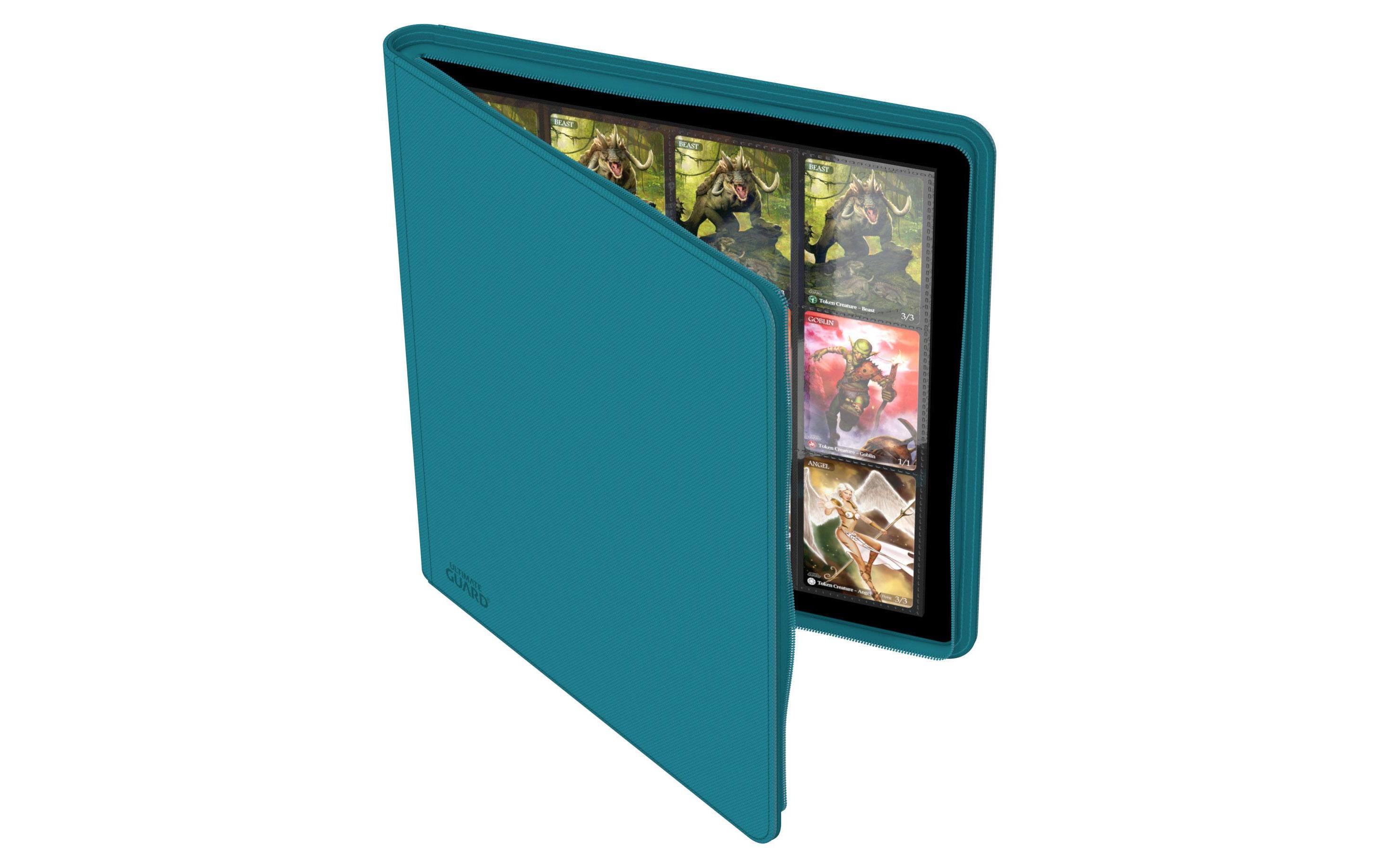 Karten-Portfolio QuadRow ZipFolio 480 24-Pocket, petrolblau24 Pocket Portfolio