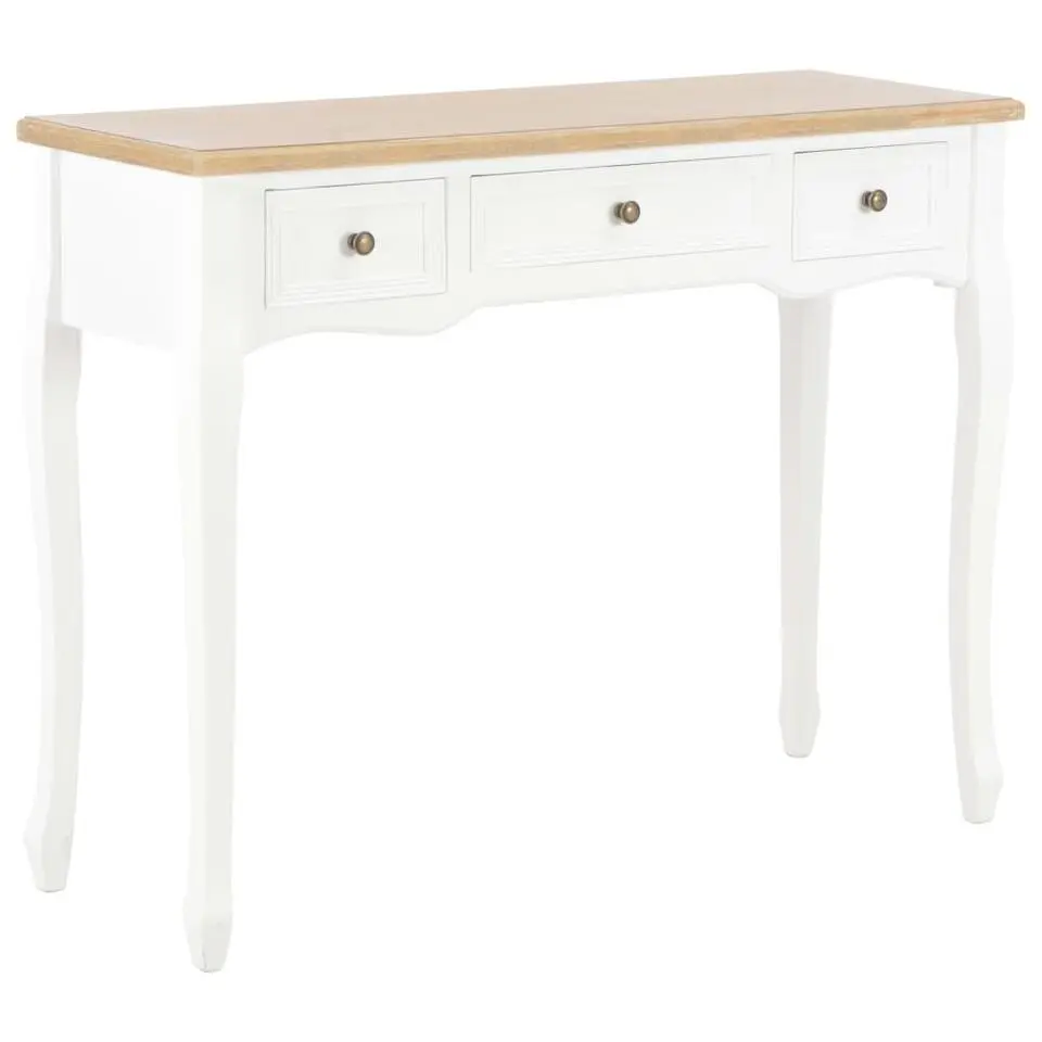 vidaXL - Kaptafel - Wit - Hout