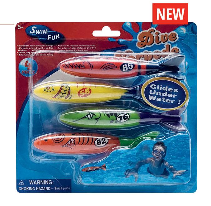 POISSONS LESTES X4 PIECES