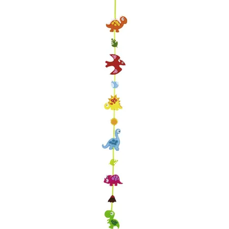 Folia Mini Filz Nähset für Kinder Filzinies Girlande, Dinos