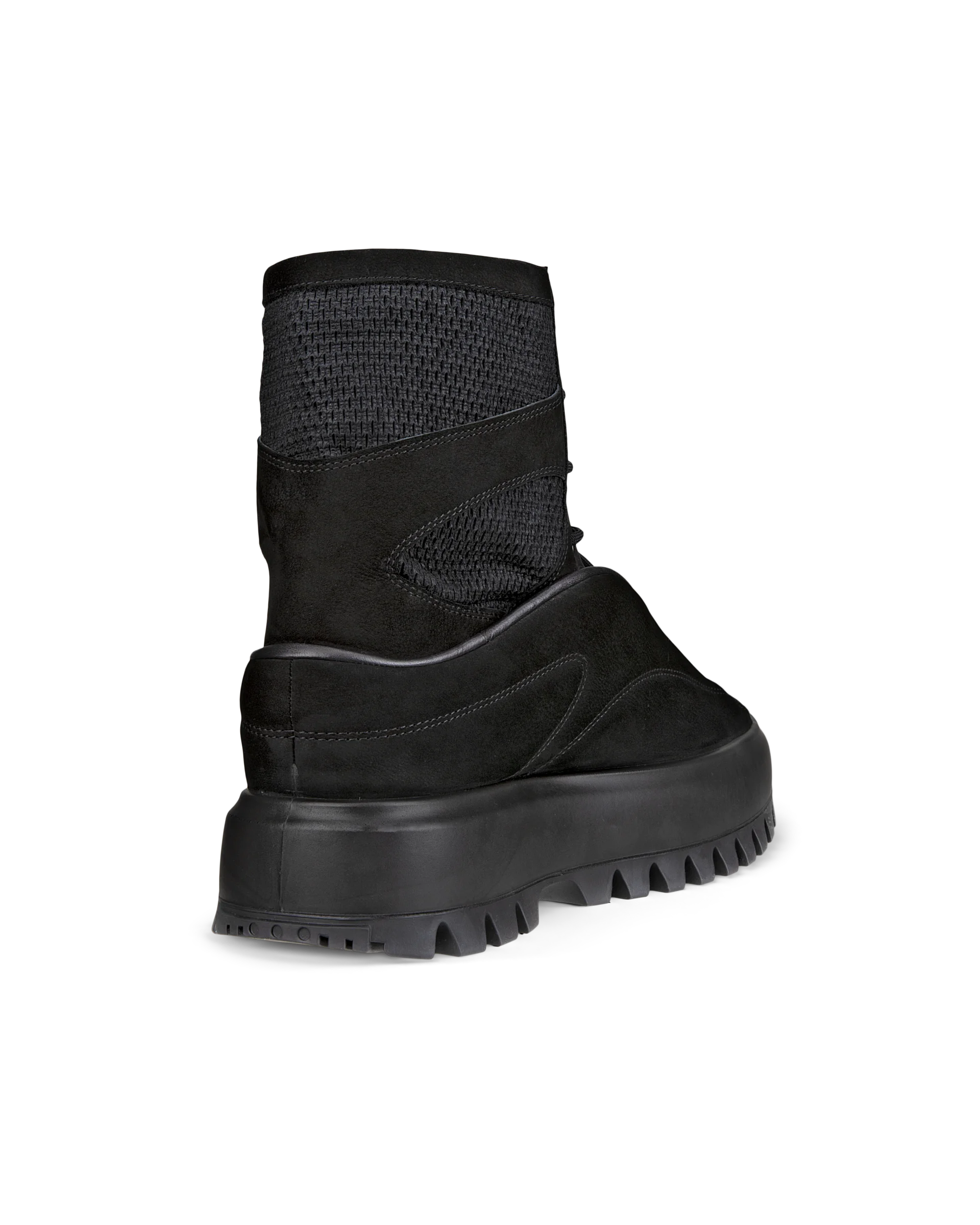 ECCO STREET ACE RAL7000 M Herren Stiefel aus Nubukleder Schwarz