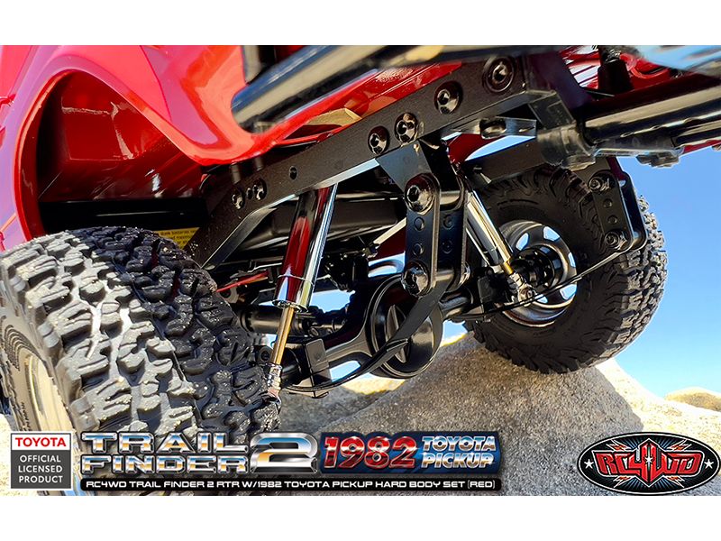 RC4WD Scale Crawler Trail Finder 2 1982 Toyota, RTR, 1:10, 1982 Toyota Pickup mit fester Karosserie