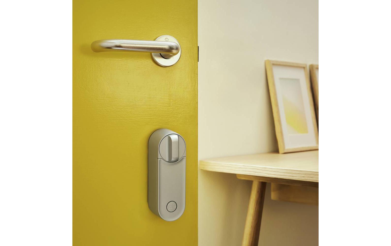 Linus L2 Smart Lock K-Kit, Silber<br>Intelligentes Türschloss, mit WLAN- und Bluetooth- und NFC- Verbindung