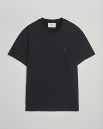AMI Heart Logo T-Shirt Black