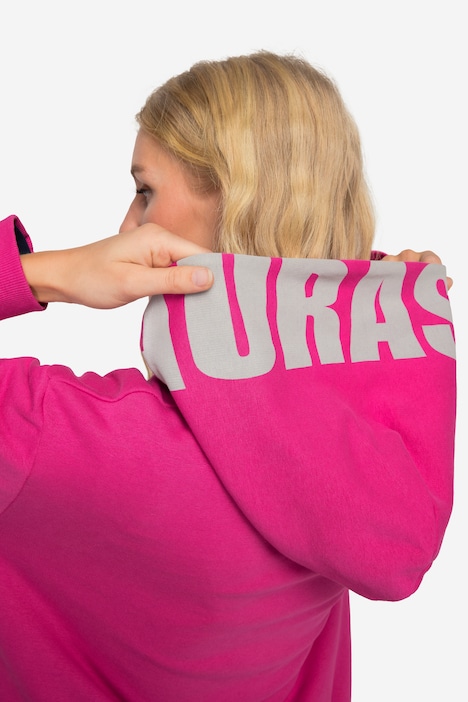 Hoodie, Kapuze mit Laurasøn-Schriftzug, Langarm