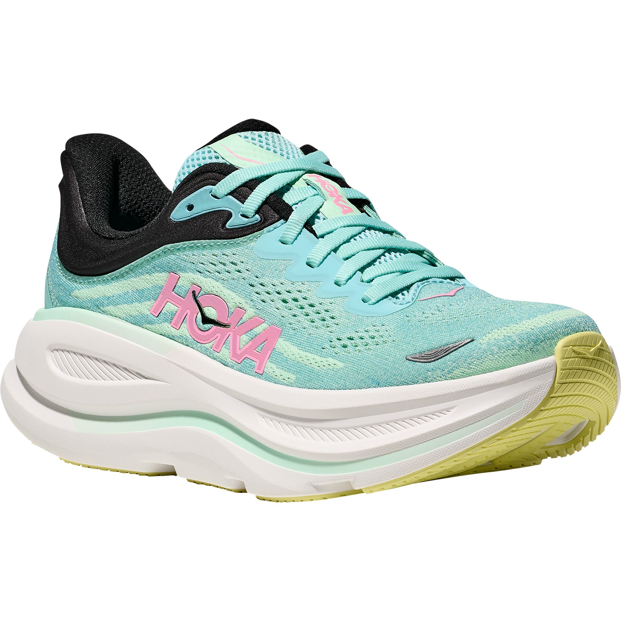 HOKA Bondi 9 Laufschuhe Damen blue spark
