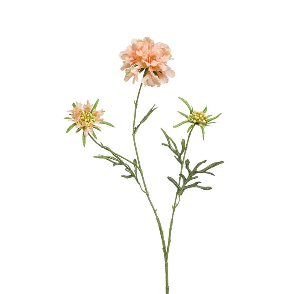 KUNSTIG BLOMST SCABIOSA 77CM FERSKEN