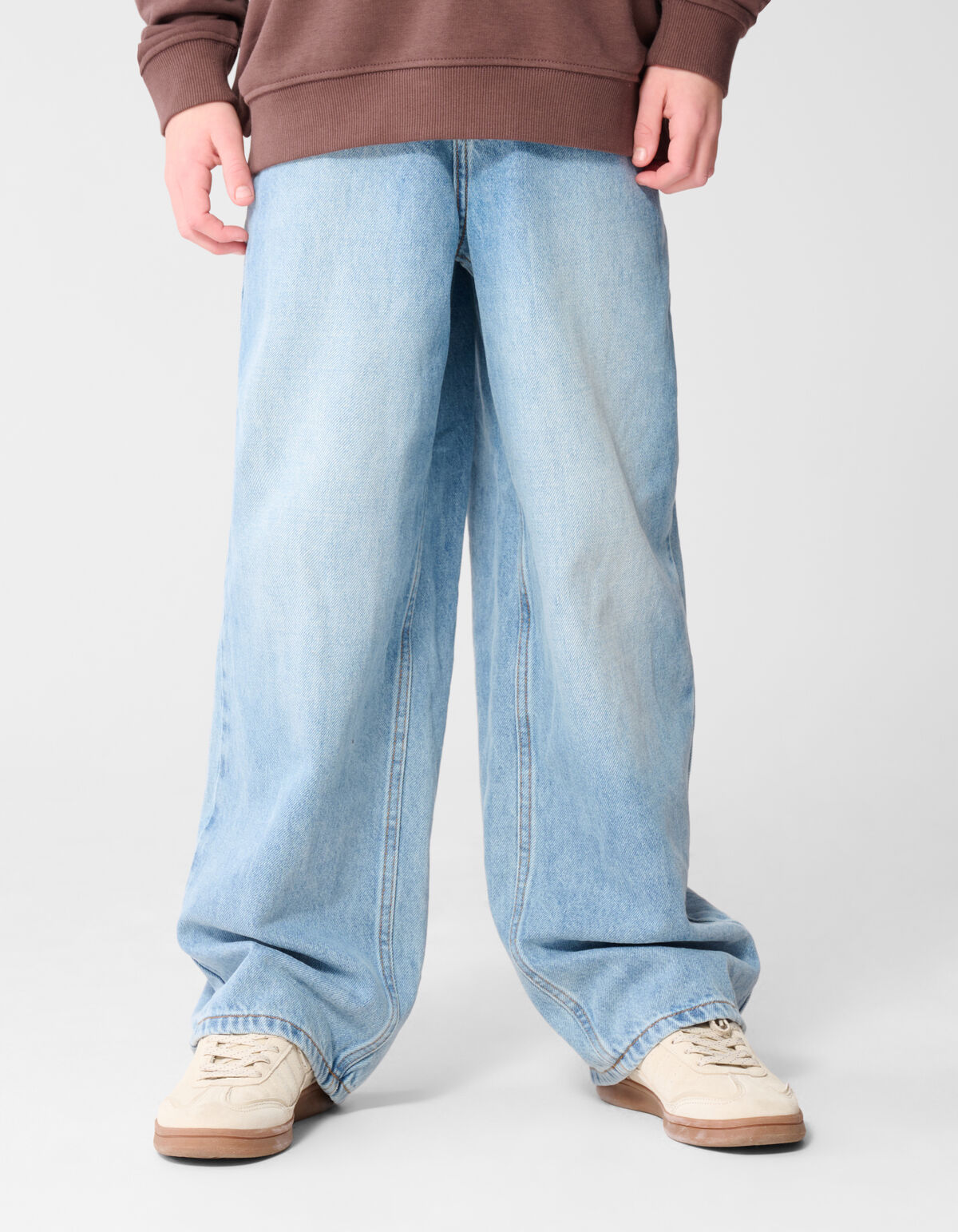 Ultra Baggy Fit Jeans Mediumstone
