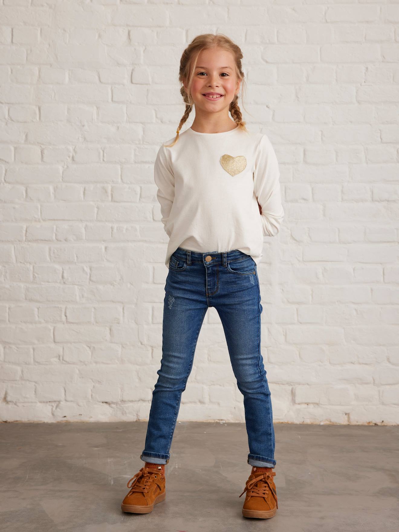 Calça jeans slim 