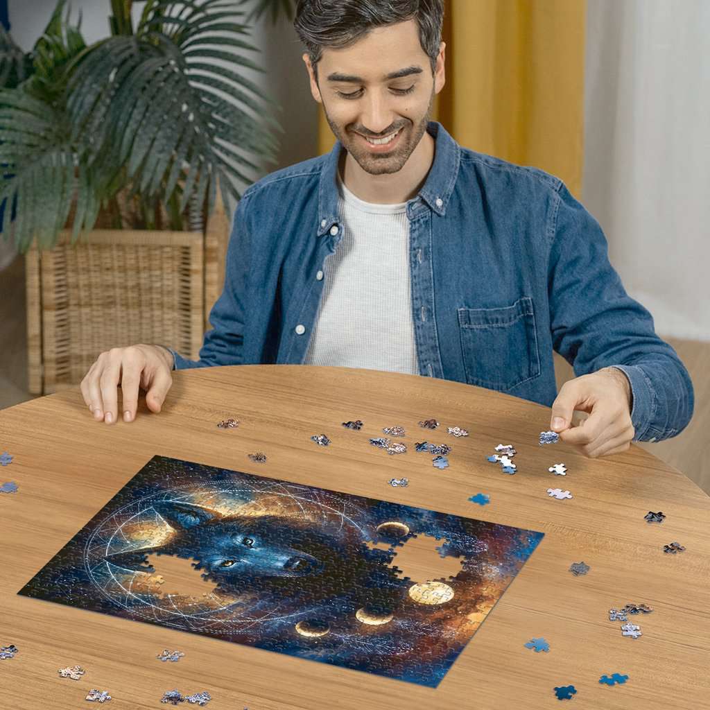 Ravensburger Spiel Leuchtender Wolf