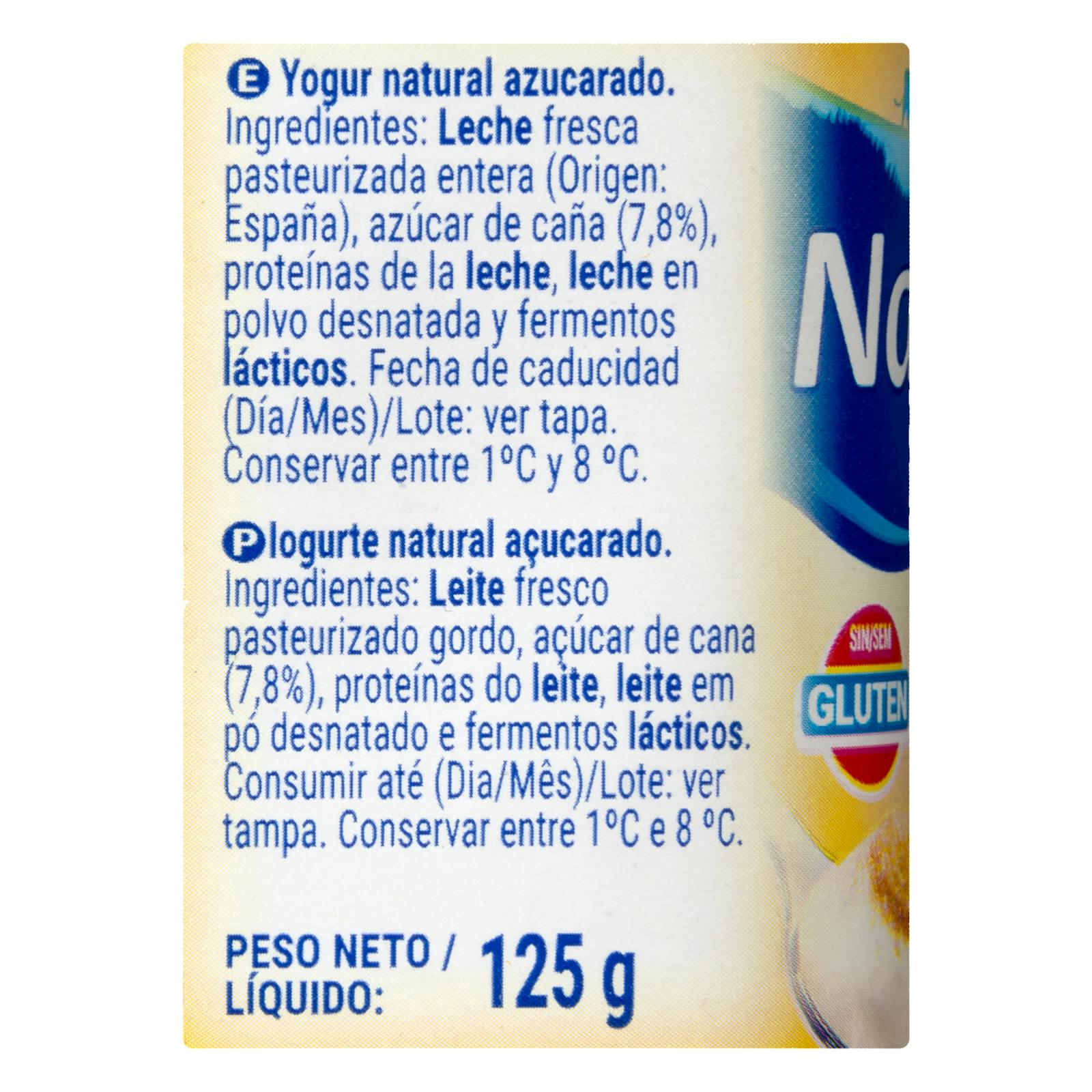 Yaourt nature au sucre de canne Hacendado