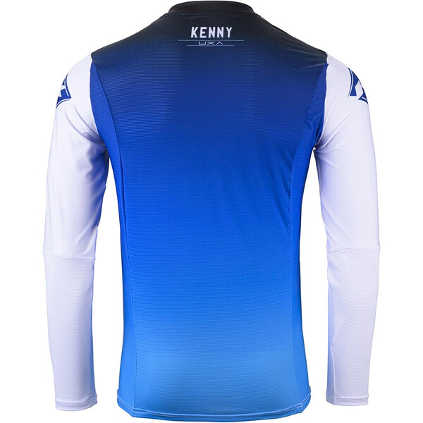 Kenny - Maillot Performance Wave Bleu / Blanc