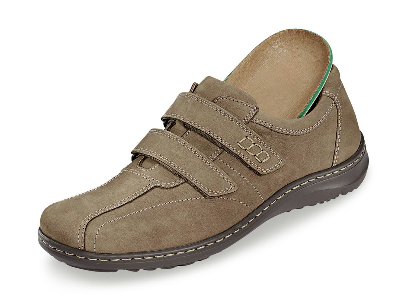 Waldläufer Klettschuh mit handangenähter Sohle