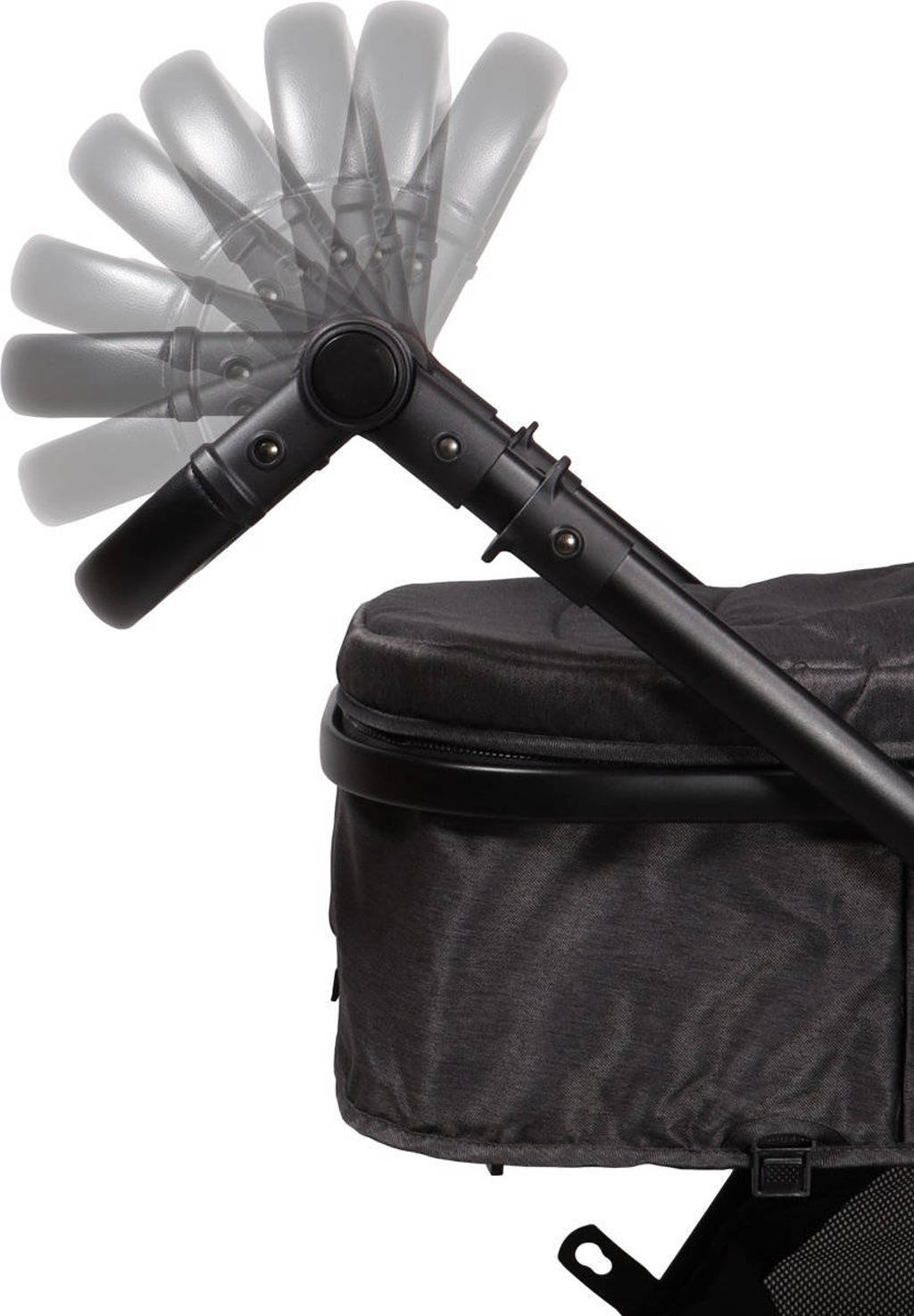 3-in-1 Stroller - Liam - Black/Black