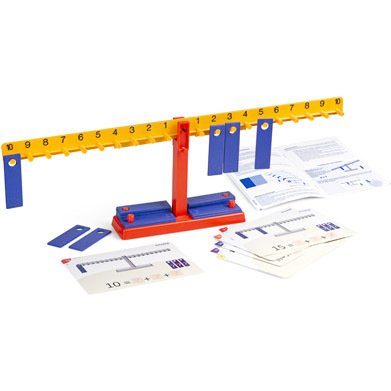 Jeu miniland balance numérique 20 poids + 10 suspendus