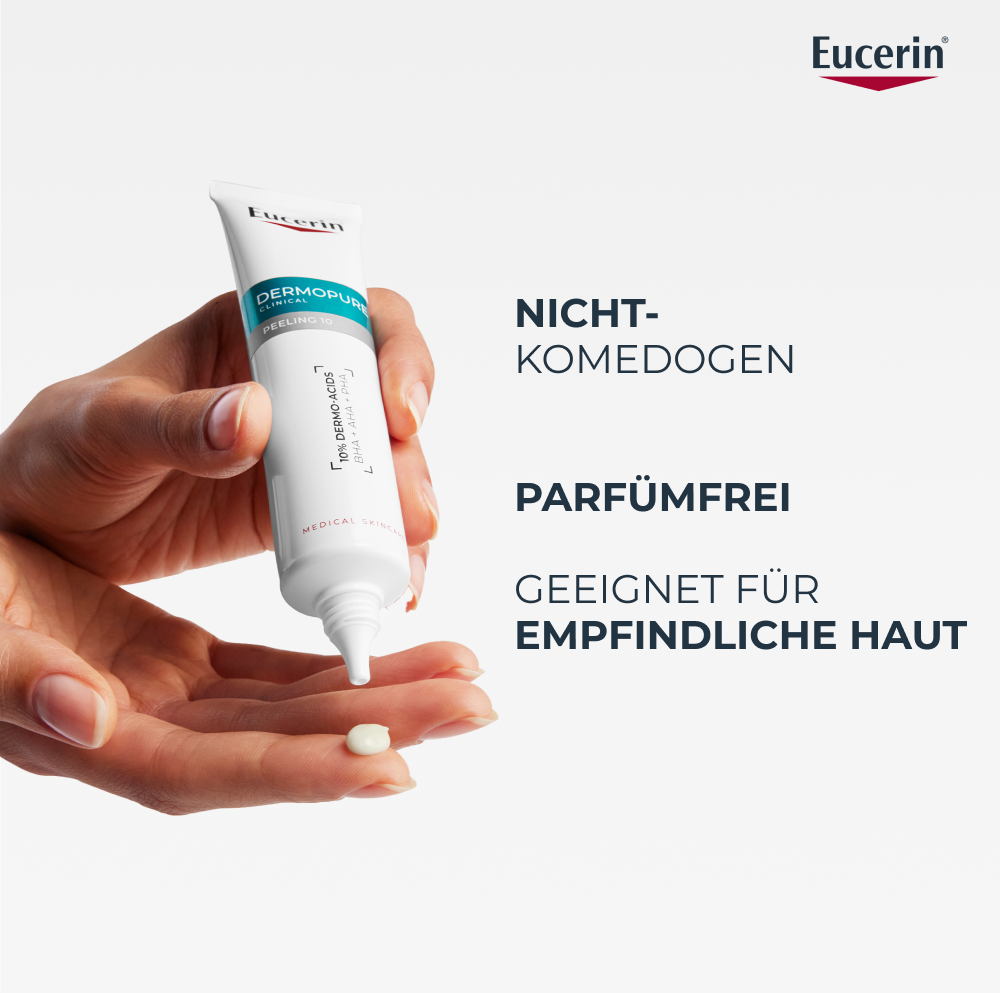 EUCERIN Dermopure Clinical Peeling 10 Nachtpflege<br>40 ml, hautbilderneuernd