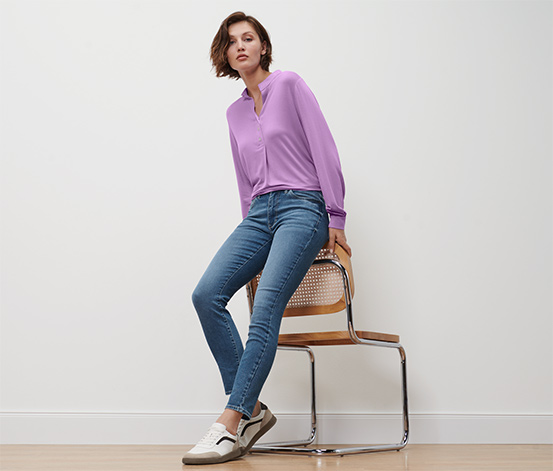 Leder-Sneaker