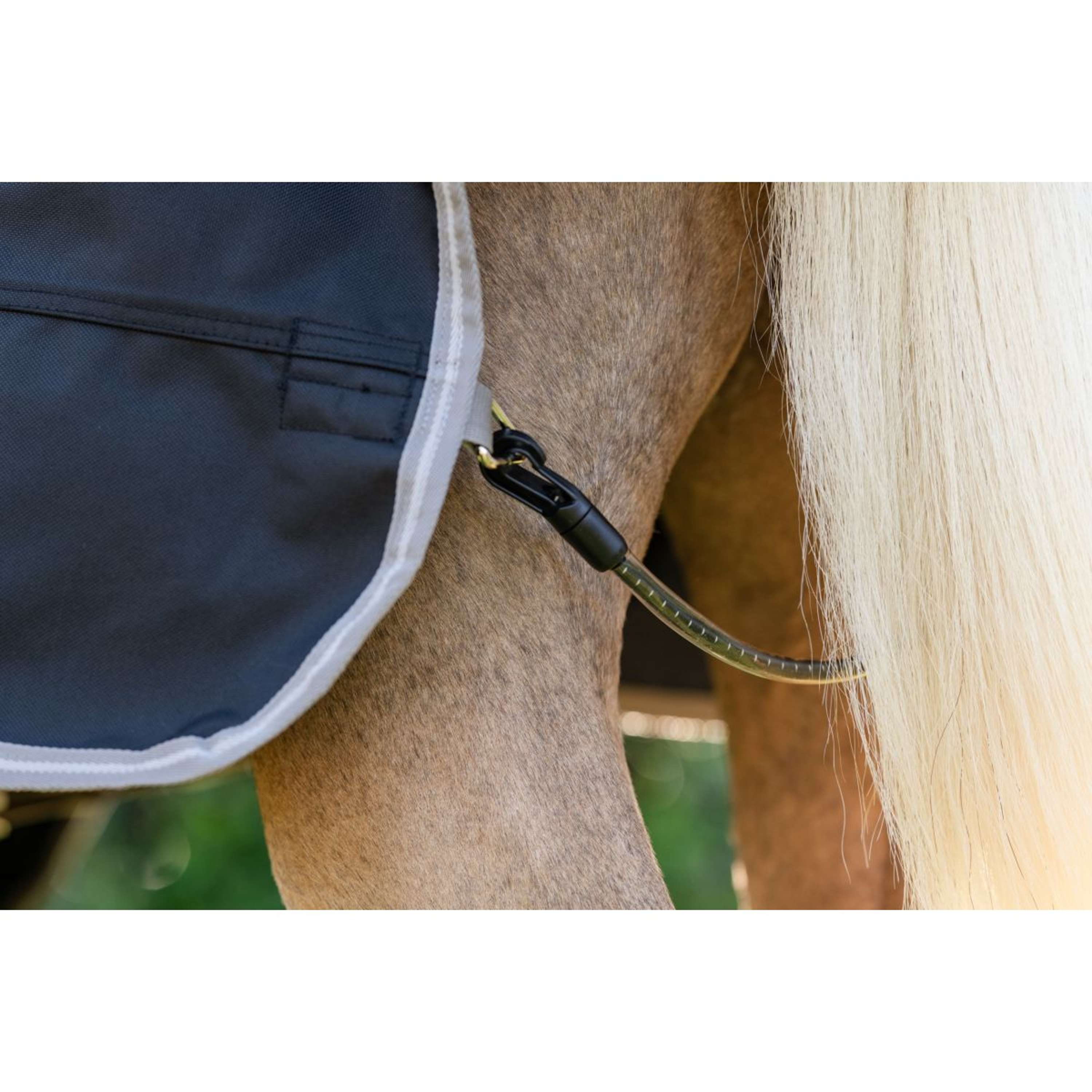 Amigo Turnout 1200D Plus Pony 0g Black/Titanium Grey/Silver