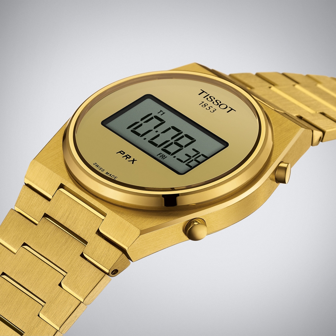 Tissot PRX 40 Digital Goldig