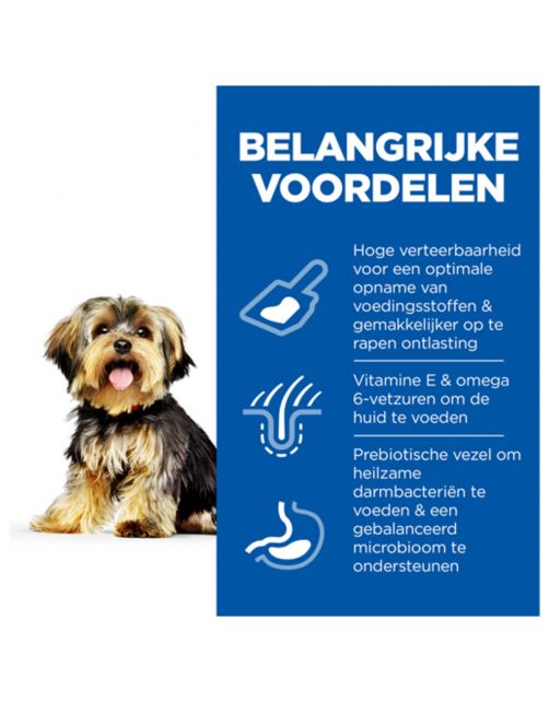 Hill's Canine Adult Sensitive Stomach & Skin Small & Mini - Hondenvoer - Kip 1.5 kg