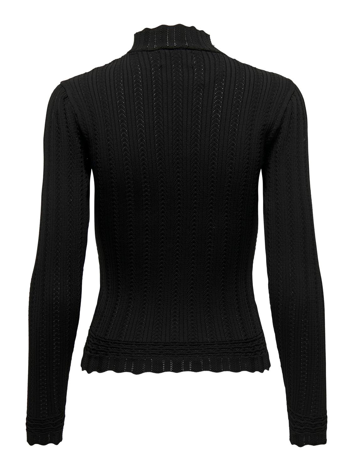 ONLSANDY Strickpullover Black