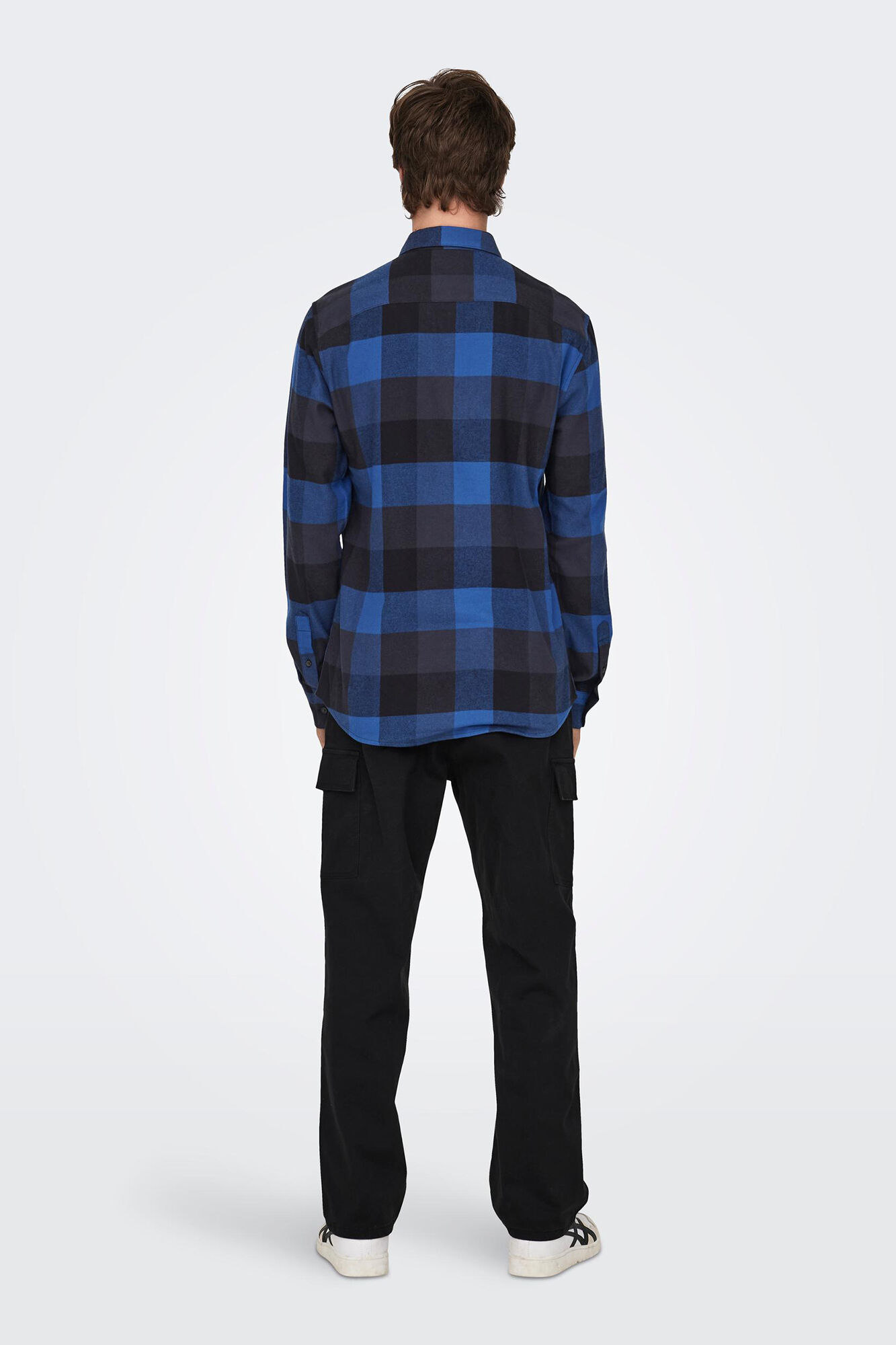 Camisa com estampa xadrez