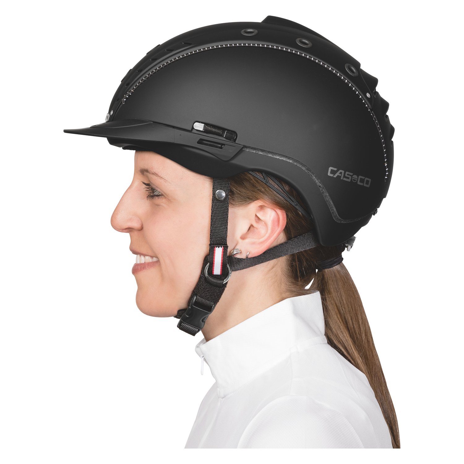CASCO Reithelm Mistrall-2  - schwarz