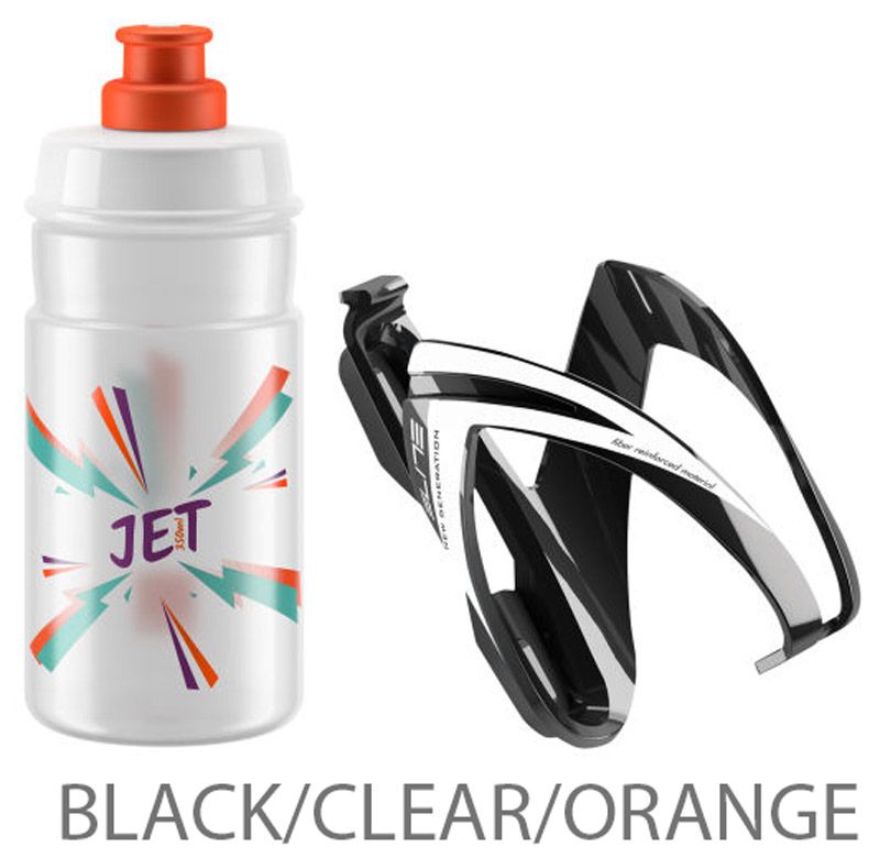 Elite Kid's Kit JET/CEO Trinkflasche 350ml + Halter kaufen | Bike-Discount